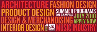 Red, orange, yellow, green and white graphic with all summer programs listed